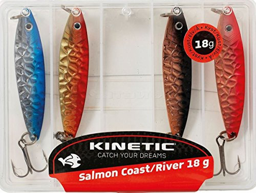 Kinetic Küstenblinker SalmonCoast-Set 4 Blinker 18g Meerforelle