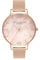 Olivia Burton Analogue Quartz Watch for Women CLASSICS (SEMI PRECIOUS) Collection with Rose Gold Colored Stainless Steel Mesh Bracelet - OB16SP01