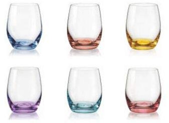 Bohemia Spectrum - Vasos de Licor (Cristal, 60 ml, 6 Unidades)