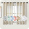 MRTREES Tende Voile Semitrasparenti per Interni In lino con Occhielli 140x160 CM Tenda Trasparente Moderne per Camera da Letto Soggiorno e Cucina Tende Piccole per Finestra Beige 2 Pezzi