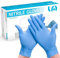 Lyncmed Guanti In Nitrile 100 Pezzi Misura L Blu Monouso Con Finitura Esterna Microruvida, Senza Polvere, Senza Lattice, Monouso Idoneo Al Contatto Alimentare, Estetista E Tutti Settori. (L (100pz))