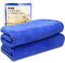 Airlab XXL Chiffon Microfibre Séchage Voiture 90x60CM, 500GSM Serviette Super Absorbant Anti Rayures Polissage Detail Auto Moto Vitre Salle de Bain, Lingette Efficace Entretien Professionnel Nettoyage