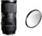 Sigma 150-600mm F5,0-6,3 DG OS HSM Contemporary Objektiv & Walimex pro UV-Filter Slim Super DMC 95mm - besonders hochwertiger UV Filter Objektivfilter, Slim nur 2,5 mm,16x Super DMC Vergütung