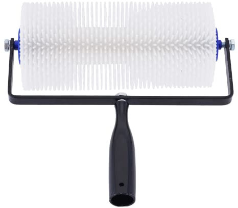 Estrich-Verbundwalze, Spike Roller für selbstnivellierenden Epoxid-Boden, Estrich-Verbindungswalze, Entfernen von Blasen, 25,4 cm
