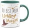 Tassenbrennerei Tasse mit Spruch Du bist mein Lieblings Muggel - Kaffeetasse lustig als Geschenk für Freunde oder Freundin - Fantasy (Dunkelgrün)