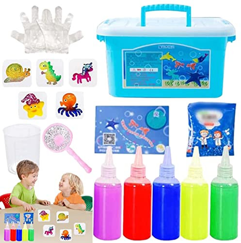 Kreative -Zaubergele | lustiges Puzzle handgefertigt | Sea Creatures Spielzeug für Kinder, Partygeschenk für Jungen und Mädchen, leicht zu reinigen. Geeignet für Kinderspiel