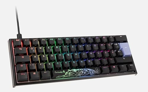 Ducky One 2 Pro Mini Gaming Tastatur, RGB LED - Kailh Red