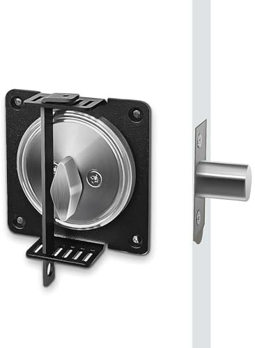 MOSECYOU Deadbolt Lockout Device, to Block The Deadbolt Thumb Turn, Lockable Child Proof Safety Dead Bolt Cover Lock, Apartment Extra Temporary Lock, No Drill Security Lock Protection Guard