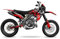 Arider Dekor (Aufkleber) für Rieju MRT 50/125 (2009-2021) | Tri Edition (Rot)