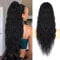 RPAEOY Gewellter Pferdeschwanz Haarteil Clip Wasserwellen Zopf Haarverlängerung Natürlich Aussehend Ponytail Extensions Wellig Langhaar Haarstück