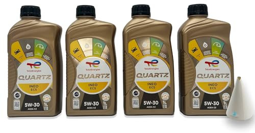 4 L Total Quartz Ineo ECS 5W-30 | passend für | PSA B71 2290 | 4 Liter | Motoröl | Motorenöl | mit Trichter | weitere Empfehlungen siehe Artikelbeschreibung