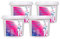 Pack Super Ahorro 4 uds Compacto 10 ACCIONES AQUAPOOL (200 GR) - Pastillas de Cloro multifunción - Disolución Lenta - Apto Piscinas Liner (4x5 KG)