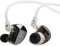Linsoul x KZ AS10 Pro 5BA Auriculares con Cable, Auriculares intrauditivos HiFi con Placa Frontal de polígono de Espejo, Cable Desmontable de 2 Clavijas para audiófilos (Sin micrófono)