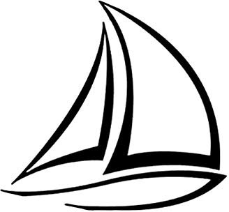 Auto Aufkleber 11,4 * 10,6 cm Interessanter Segler Segelboot Boot Dekor Auto Aufkleber Vinyl Silhouette Zubehör