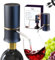 ZONSUSE Intelligenter Elektrischer Wein Dekanter,Ultraschall Elektrischer Weinbelüfter,Professioneller Weinbelüfter Ausgießer,mit LED Touchscreen,Weintemperaturmonitor,Geschenke für Weinkenner(C-1)