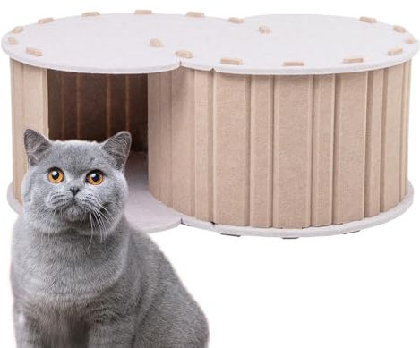 Katzen Donut Tunnel Herausnehmbares Nest Toben Ausruhen Bewegung