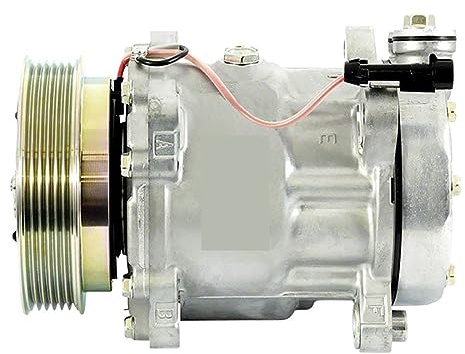 Compressore AC Sd7v16 Compatibile con Alfa Romeo Compatibile con Lancia Compatibile con Maserati 60607289 606072890 578377501 60813335 55192897 71721747 71721748 71781777