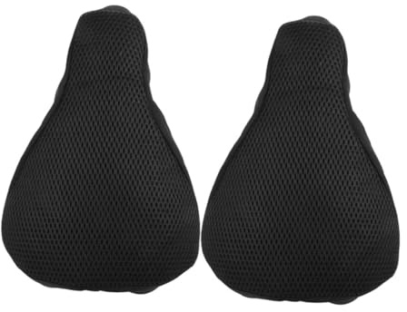 VICASKY 2 Pezzi Coprisella Bici Traspirante con Protezione Solare Imbottitura Ammortizzante e Fascia Antiscivolo Copertura per Sella Bicicletta Leggera e Resistente