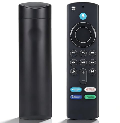 DUSKLYT Replacement Remote Control For Fire Stick 4k(1st And 2nd Generation) | Compatible With Firestick Smart tv Remote|Compatible With Hisense Insignia/Pioneer TV