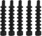 Fahrrad V Brake Boot, 5Pcs Gummi Faltenbalg Mountain Bike V Brake Boots Schutzhülle Achsmanschette Abdeckung