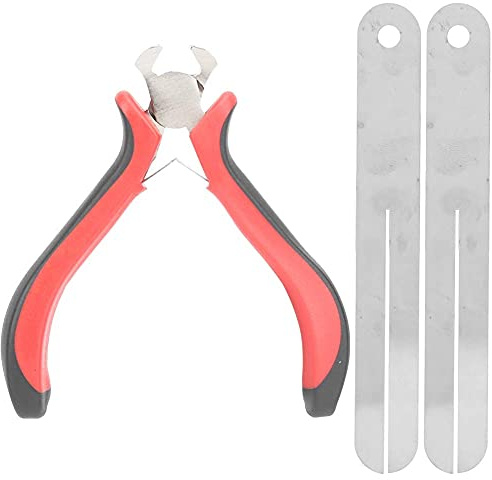 Bnineteenteam Gitarren-Bundzange Fret Puller Gitarrensaitenschneider Guitar Fret Nipper Zange zum Entfernen von Bünden mit Stahlplatten Musikinstrumentenzubehör