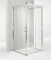 Hydra Box Doccia 3 Lati Porta Scorrevole 70x70x70 cm Trasparente