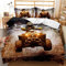 NBSZZDKL Bettbezug Bettwäsche Set 135x200cm 3D Offroad Quad 3 Teilig Bettwäsche Set Weiche Microfaser Hypoallergen Bettbezug Set mit Reißverschluss und 2 Kissenbezüge