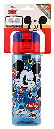 Stor 8412497410026Serrure de Sécurité Carré Bouteille, 550 ml Capacité, Est Une Chose de Mickey