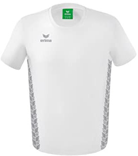 Erima Herren Essential Team Sport T-Shirt (2082211), weiß/Monument Grey, M