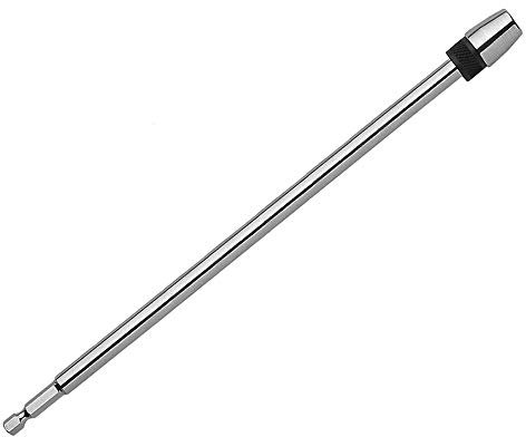 Bestgle Asta di Prolunga per Vite di Punte per Cacciavite Magnetico, Attacco Cacciavite Prolunga per Adattatore con Codolo Esagonale 300mm Portainserti