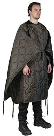 Mil-Tec Unisex multifunction Poncho, Oliv, Einheitsgröße EU