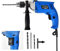 Bohrhammer, 850W Schlagbohrmaschine Bohrfutter, Max 3000 rpm, 5/6/8mm bohrer,2 Funciones Kombihammer, Max Bohrleistung in Beton(13mm), Metall(10mm), Holz(20mm)