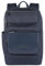 Piquadro Macbeth Zaino medio in pelle e tessuto porta PC 14 ad uno scomparto e schermatura RFID