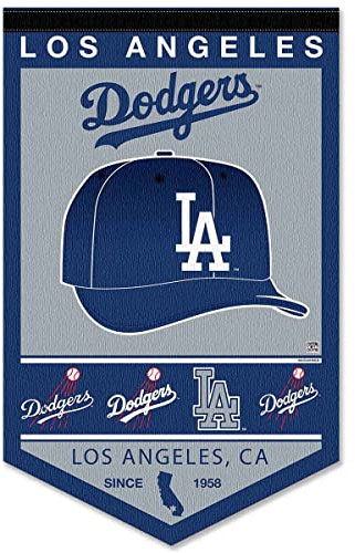 Los Angeles Dodgers Heritage History Banner Wimpel