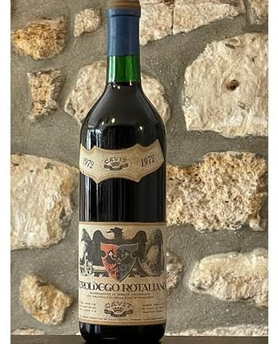 Vin rouge, teroldego Rotaliano, Cavit 1972