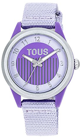 TOUS Watches mini Vibrant Damen Uhr analog Japanisches Quarzwerk mit Nylon Armband 200351083