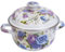 Enamel Pot Ceramic Cookware Ceramic Cooking Pot Sauce Pan with Lid Enamel Noddle Pot Induction Stockpot Pasta Stockpot Multi-use Stewing Pot Vintage Stockpot Delicate Soup Pot Milk