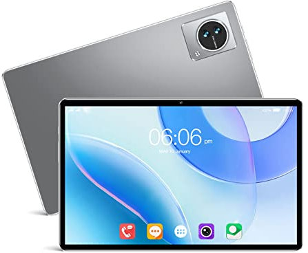 Dpofirs Computer Tablet da 10,1 Pollici, per Tablet Android 11, 8 GB 128 GB, Fotocamere da 8 MP 16 MP, Processore Octa , Slot per Schede Dual SIM, Schermo IPS 1920x1200, Batteria