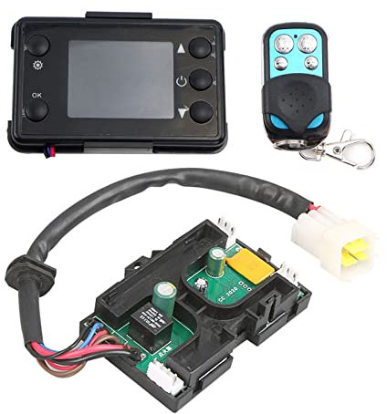 Car Heating Control Board, Car Air Diesel Heater 3KW 5KW 12-24V Motherboard W/LCD Switch Remote Controller,Car Heating Control Board Replacement Parts