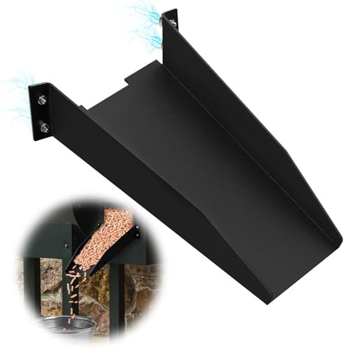 Sirozi Pellet Helfer Schütte für Traeger Grills, Magnetischer Pellethelferschacht für Traeger Grill Smoker, keine Notwendigkeit, gefallene Pellets aufzunehmen, Anzug für Traeger, Pit Boss Pellet