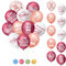 30 Stk Rente Deko Ballon Set - Ruhestand Geschenk für Frau - Luftballons für Renteneintritt und Rentner