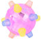 SueaLe Interactive Dog Ball Toy, Automatic Jumping Dance Balls with RGB Light and Music for Small and Medium Dogs, Battery Operated