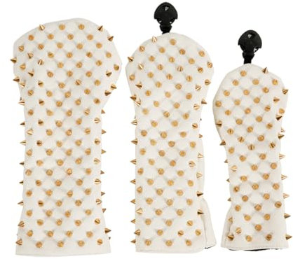 GMBYLBY Club Cubierta de Hierro Headcover Club Head Cover Set Para Hombres Mujeres Conductor Putter Cubierta