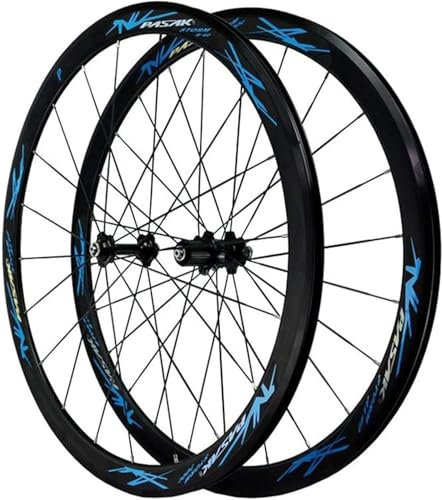 FURAHI 700C Rennrad Felge 28 Zoll Fahrrad Rad Hohlkammer Felgenschnitt 7 8 9 10 11 12 Geschwindigkeit für C/V Bremsen/Felgenbremse QR.,A