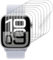 Film Hydrogel 5pcs pour Apple Watch Series 10 / Series 10 Aluminum 46mm Smart Watch Film TPU Transparent Protecteur d'écran tactile, HD, Ultra-mince, Auto-cicatrisant