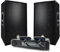 Pack Sono DJ BM Bmsonic Amplificateur BMS2000 2000W, Paire d'Enceintes Passives BMS12 2x600W, Câbles, Sonorisation Pro