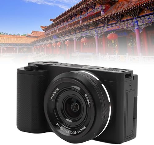 5K 64MP Digitalkamera, G930 HD Wi-Fi Autofokus Vlogging-Kamera mit 3,2-Zoll-IPS-Flip-Touchscreen, 15-fachem Zoom, Kompakte Reisekameras mit Wiederaufladbarem Akku für Fotografie