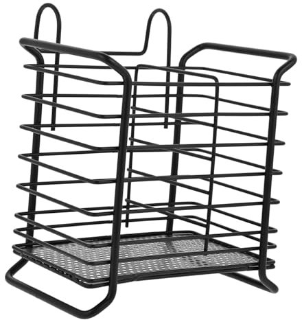 Cabilock Hängendes Utensilienregal Für Die Küche Essstäbchenabtropffläche Aus Eisen Schnell Trocknender Essstäbchenhalter