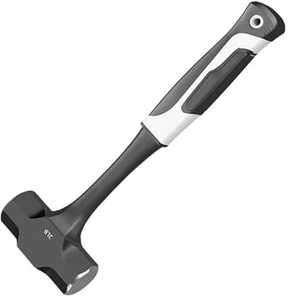 YiNLuax Abbruchhammer aus Karbonstahl mit ergonomischem, rutschfestem Griff, geeignet für schwere Bauarbeiten, Zimmerei