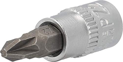 BRILLIANT TOOLS BT020802 Douille cruciforme PZ 1/4, PZ2 [Powered by KS TOOLS]